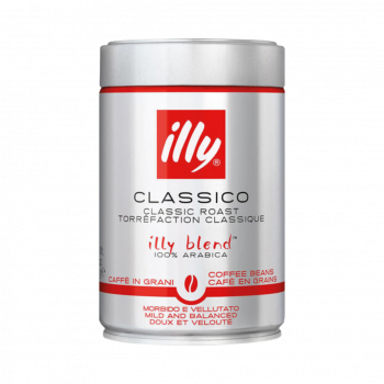 illy Classico Classic Roast, 100 % Arabica, Ganze Bohne, 250 Gramm Dose